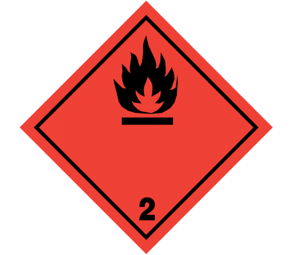 Class 2 - Flammable Gas 
